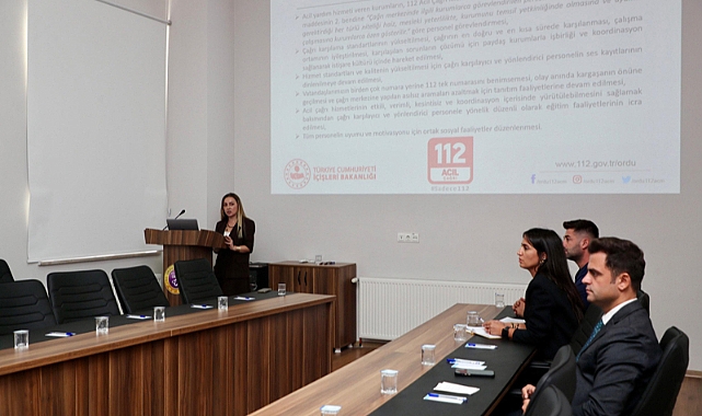 Acil Çağrı Hizmetleri İl Koordinasyon Toplantısı Yapıldı